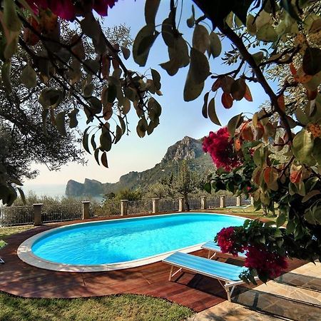 Villa Relais Mamma Mia Sea Views Pool & Terraces Massa Lubrense Exterior foto