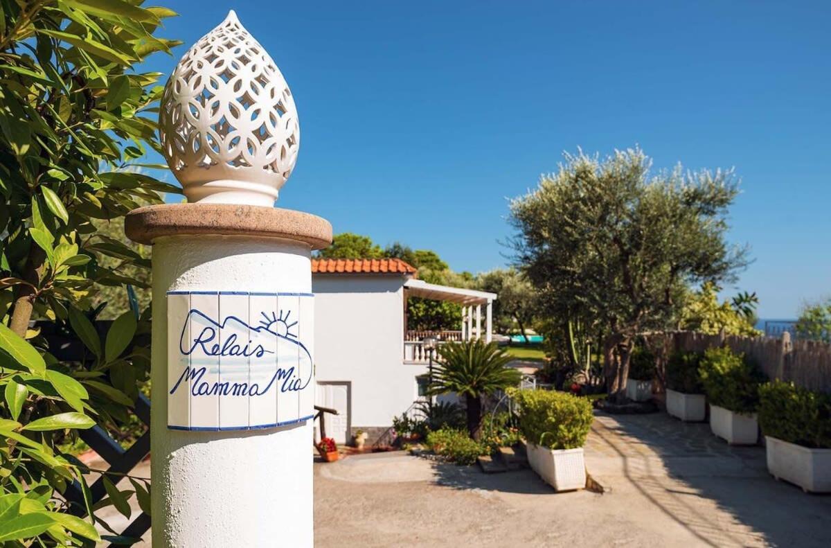 Villa Relais Mamma Mia Sea Views Pool & Terraces Massa Lubrense Exterior foto