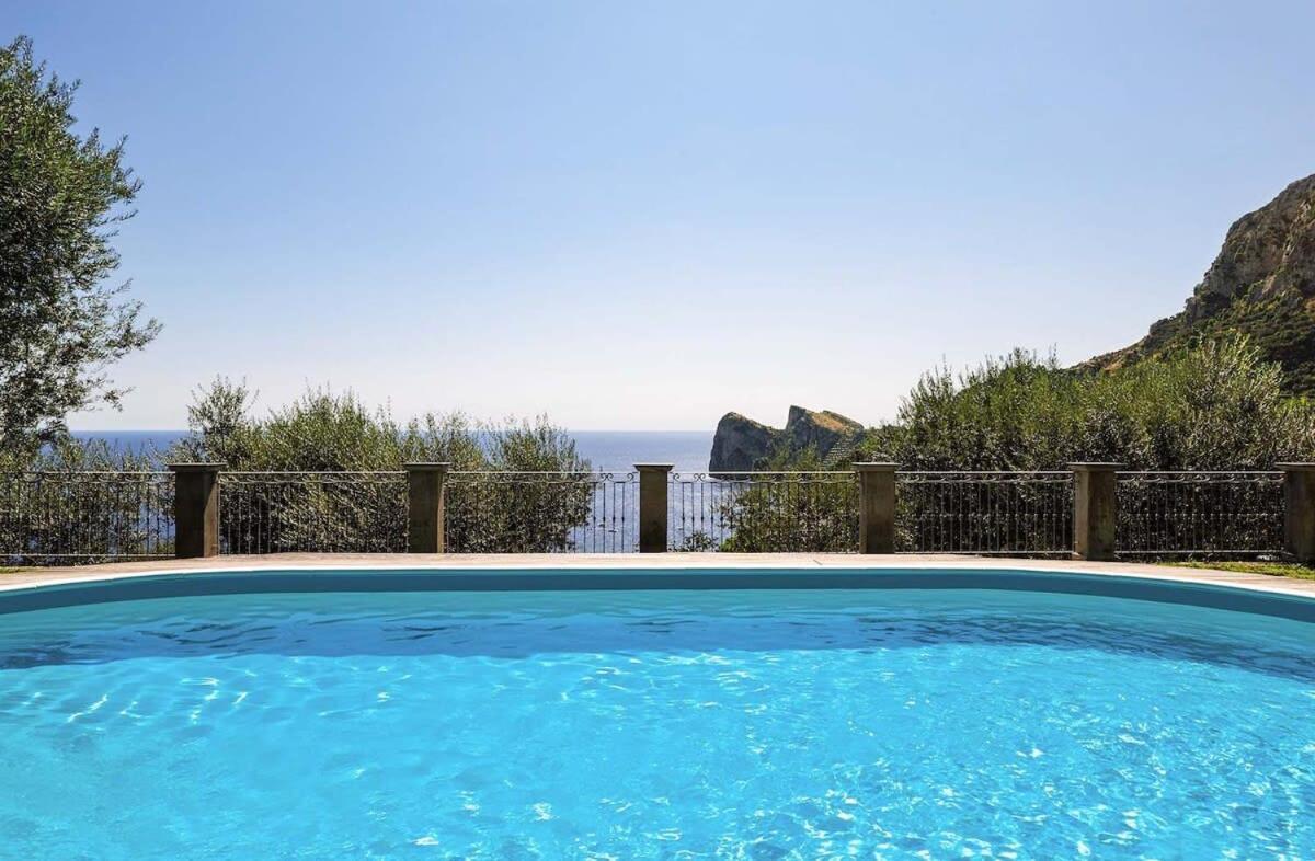 Villa Relais Mamma Mia Sea Views Pool & Terraces Massa Lubrense Exterior foto